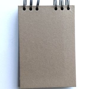Cardboard spiral notebooks 4.5" x 6.5" AND 12" x 9"